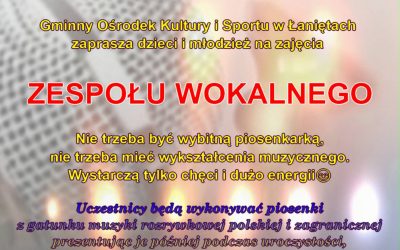 Zapraszamy do GOKiS-u na nowe zajęcia!