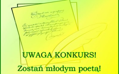 Uwaga – Konkurs dla młodych poetów!